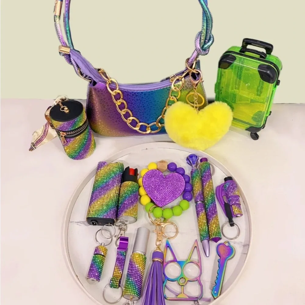 Colorful Women's Accessory Set - Picture 1 of 1